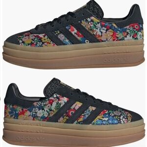 ADIDAS GAZELLE BOLD LIBERTY LONDON Platform Sneakers Women Size 8